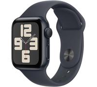 Apple Watch SE GPS 40mm Midnight Aluminium Case with Midnight Sport Band - M/L