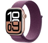Apple Watch Series 10 GPS + Cellular 42mm Jet Black Aluminium Case with Black Sport Band - S/M