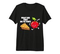Apple Ask What Did They Do to You Apple Pie Funny Humor Premium T-Shirt