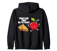 Apple Ask What Did They Do To You Apple Pie Funny Humor Zip Hoodie