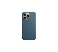 Apple - Back cover for mobile phone - MagSafe compatibility - FineWoven - pacific blue - for iPhone 15 Pro Max