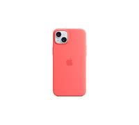 Apple - Back cover for mobile phone - MagSafe compatibility - silicone - guava - for iPhone 15 Plus