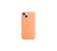 Apple iPhone 15 Plus Silicone Case with MagSafe - Orange Sorbet