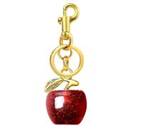 Apple Bag Charm Purse Charms Keychain, Elegant Purse Bag Charm Apple Keychain Cute Bag Charms for Handbags Gift and More, Classy Gift For Mother's Day