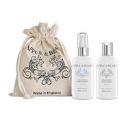 Apple & Bears California Luxury Travel Gift Set - 2 x 100ml (3.4 fl oz) TSA Approved Body Wash & Lotion - Natural & Vegan