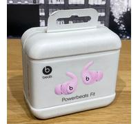 Beats - Powerbeats Fit - Wireless Noise-Cancelling Workout Earbuds with Upgraded Secure Fit Wingtips, IPX4, Up to 30H of Battery Life & Charging case, Compatible with Apple & Android - Power Pink