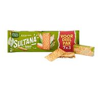 Apple Biscuit Portion Packs | Sultana | The Original Fruit Biscuit Apple Value Pack 21 Pieces | Total Weight 306 Grams