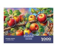 Apple BranchFormidable 1000-Piece Jigsaw Puzzles for Adults An Odyssey of Impossible, Hard, And Difficult Challenging Puzzle Educational Games - The Ultimate Gift for Dedicated Adult And Teen Puzzler