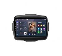 Apple Car Play Screen Android Auto Screen for Jeep Renegade 2016-2020 Portable Ips Touch Rear Camera, Bluetooth/Voice Control/Mirror Link/Gps, 8 Core 6G+128G