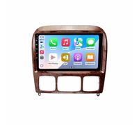 Apple Car Play Screen Android Auto Screen for Mercedes Benz S Class W220 AMG 1998-2005 Ota Updates, Portrait and Landscape Modes, Backup Camera, Bluetooth, Voice, 4 Core 2G+32G