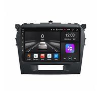 Apple Car Play Screen Android Auto Screen for Suzuki Grand Vitara 2014-2018 Touchscreen Portable Carplay with Siri, Bluetooth, Transmitter, Voice Control, 4 Core 4G+64G