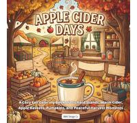 Apple Cider Days: A Cozy Fall Coloring Book of Orchard Stands, Warm Cider, Apple Baskets, Pumpkins, and Peaceful Harvest Moments