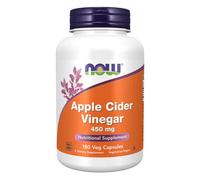 Now Foods Apple Cider Vinegar 450mg 180 Capsules Non-GMO Vegan Keto Supplement