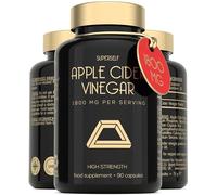 Apple Cider Vinegar Capsules with Mother - High Strength - Raw & Unfiltered