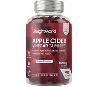 Apple Cider Vinegar Gummies 1000mg - 90 ACV Gummies - with ''The Mother'', Vitamin C, B12, B6, B9 & Beetroot Powder - Vegan & Unfiltered