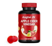 Apple Cider Vinegar Gummies, 120 Count, Max Strength 1000mg, ACV Supplement Gummy with B Vitamins & Antioxidants, Supports Metabolism, Digestion, Gut & Immune Health, Gluten-Free, Vegan & Non-GMO