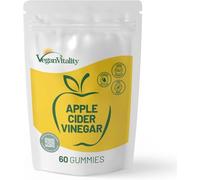 Apple Cider Vinegar Gummies - Appetite ACV Gummies That Work Fast - Reinforced with Beetroot, Pomegranate, B6 & B12, Vegan Vitality 60 Gummies - Keto Gummies