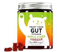 Apple Cider Vinegar Gummies - high-dose with 350 mg Apple Cider Vinegar Powder - Vitamins B6, B12, Iodine, and folic Acid - 60 Pieces - Vegan - no Added Sugar - Bears with Benefits.