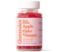 Apple Cider Vinegar Gummies with The Mother 1000mg | Enhanced with Vitamin B12 & Folic Acid | 60 Vegan ACV Capsules with Pomegrana