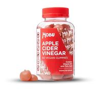 Apple Cider Vinegar Gummies with The Mother 1000mg | Enriched with Vitamin B12 & Folic Acid | 60 ACV Gummies |with Pomegranate & Beetroot | Vegan, Halal & Gluten Free | MOBU UK