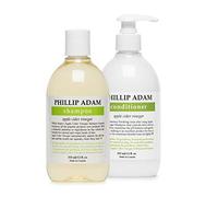 Apple Cider Vinegar Shampoo and Conditioner for All Hair Types, Sulphate Free with pH Balancing, 12 oz Each