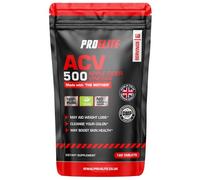 Apple Cider Vinegar Tablets 500mg - ACV with Mother - 120 High Strength Vegan Tablets from UK Grown Apples, Alternative to Apple Cider Vinegar - Raw & Unfiltered - PROELITE