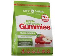 Apple Cider with Mother 180 Vegan Gummies | Vitamin C, B6, Folic Acid, B12, Chromium, Pomegranate & Beetroot | Resealable & Recyclable | Suitable for Ages 12+ by ActivGums®