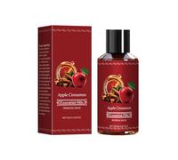 Apple Cinnamon Essential Oil,Fragrance Cinnamon Apple Hair Oil,Fall Scented Essential Oils for Diffusers for Home,Body,Soap Making,Massage,Autumn,Candles,Bath Bombs,Soap Making & Wax Melts (1pc)