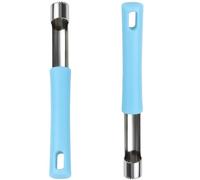 Apple Corer and Slicer, 2 Pack Apple Corer Remover with Comfortable Plastic Handles, Efficient Tool for Baking Fruit Pies and Preparing Fruit Salads, Ideal for Home Kitchen and Outdoor Picnics