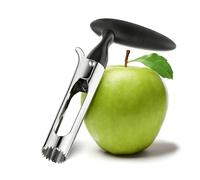 Apple Corer, Ergonomics Handle with Sharp Serrated Blade Core Remover Tool