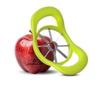 Apple Corer Slicer 8-Blade Stainless Steel Fruit Cutter for Apples, Pears, Vegetables with Ergonomic Non-Slip Grip, Dishwasher Safe