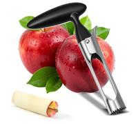 Apple Corer Tool, Premium Stainless Steel Apple Core Remover with Ergonomic Non-Slip Handle, Easy to Use AppleCorer, Dishwasher Safe Corer Tool Kitchen for Apples, Pears
