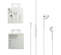 Apple EarPods with Lightning Connector - White, Built-in Remote & Mic, iOS 10+ Compatible