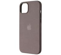 Apple - Back cover for mobile phone - MagSafe compatibility - microtwill, FineWoven - taupe - for iPhone 15 Plus