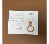 Apple FineWoven Key Ring for AirTag - golden-brown