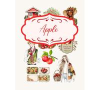 Apple for Junk Journal and Scrapbooking: | Apple: +150 elements | One-Sided Decorative Paper | Perfect for Card Making, Scrapbooking , Paper Crafting |