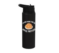 Apple Fritters Apparel - Funny Best Fritter Design Stainless Steel Insulated Water Bottle