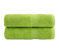 (apple green, 50 x 100 cm/ 2 pcs) vidaXL Premium Hand Towels Shower Bath Towel Cream 600 gsm 100% Cotton