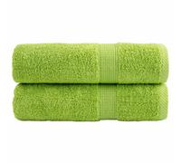 (apple green, 70 x 140 cm/ 2 pcs) vidaXL Premium Hand Towels Shower Bath Towel Cream 600 gsm 100% Cotton