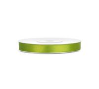 Apple green satin ribbon 25 m