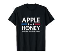 Apple Honey 2025 Jewish Rosh Hashanah 5786 Happy New Year T-Shirt