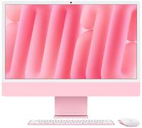 Apple iMac All-in-One Desktop Computer with M4 chip with 10-core CPU and 10-core GPU: Built for Apple Intelligence, 24-inch Retina Display, 16GB Unified Memory, 256GB SSD storage; Pink