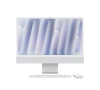 Apple iMac 24-inch with Retina 4.5K display: M4 chip with 10-core CPU and 10-core GPU, 16GB, 512GB SSD - Silver