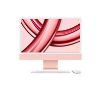 Allinone 24inch iMac with Retina 4.5K display M3 chip with 8core CPU and 10core GPU 8GB RAM 256GB SSD Pink Z19M
