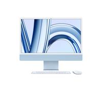 Allinone 24inch iMac with Retina 4.5K display M3 chip with 8core CPU and 10core GPU 8GB RAM 512GB SSD Blue Z19L
