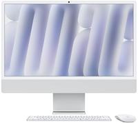 APPLE iMac 4.5K 24" (2024) - M4, 512 GB SSD, Silver, Silver/Grey