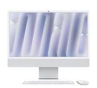 Apple iMac All-in-One Desktop Computer with M4 chip with 10-core CPU and 10-core GPU: Built for Apple Intelligence, 24-inch Retina Display, 16GB Unified Memory, 256GB SSD storage; Silver