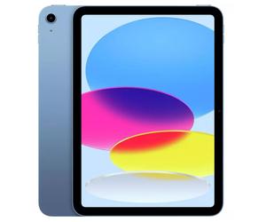 Apple iPad 10.9 Inch Tablet 2022 A14 Bionic Processor iPadOS 256GB Blue MPQ93B/A
