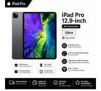 Apple iPad Pro 12.9”4th Generation 128GB Graphite WiFi +LTE- Excellent Condition