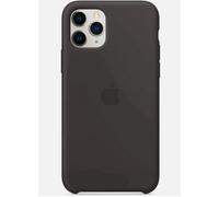 Apple Iphone 11 Pro Max Silicone Back Case - Black